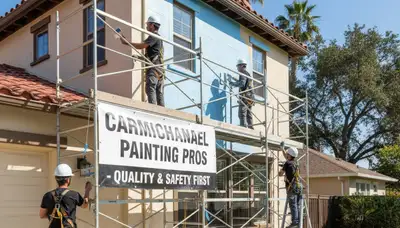 Painting contractors in Sacramento, CA providing professional interior and exterior painting services