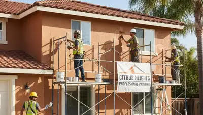 Painting contractors in Sacramento, CA providing professional residential and commercial painting services