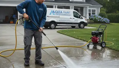 Concrete pressure cleaning service in Sacramento, CA for driveways, patios, and walkways