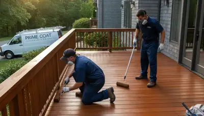 Sacramento, CA deck staining service protecting and finishing a wood deck for lasting durability