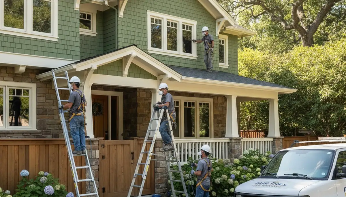 Painting contractor in Sacramento, CA providing professional interior and exterior painting services
