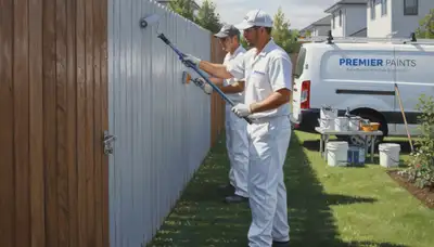 Sacramento fence painting service for wood fence protection and durable exterior finish
