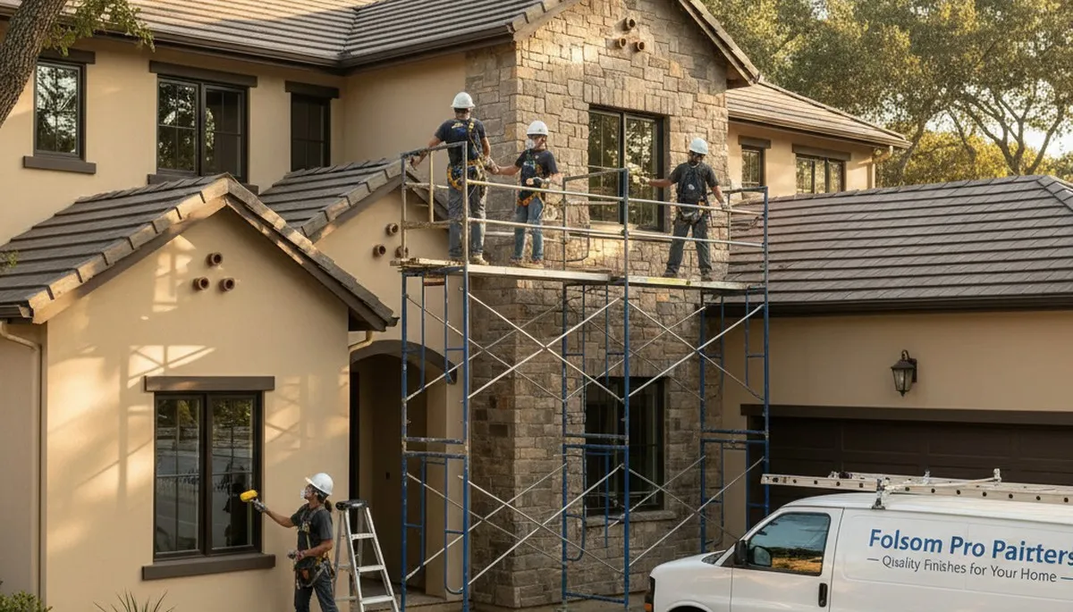 Painting contractors in Sacramento, CA providing professional interior and exterior painting services