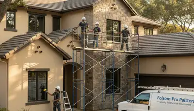 Painting contractors in Sacramento, CA providing professional interior and exterior painting services