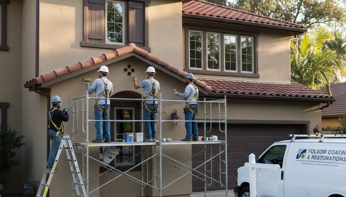Painting contractors in Sacramento, CA providing professional interior and exterior painting services