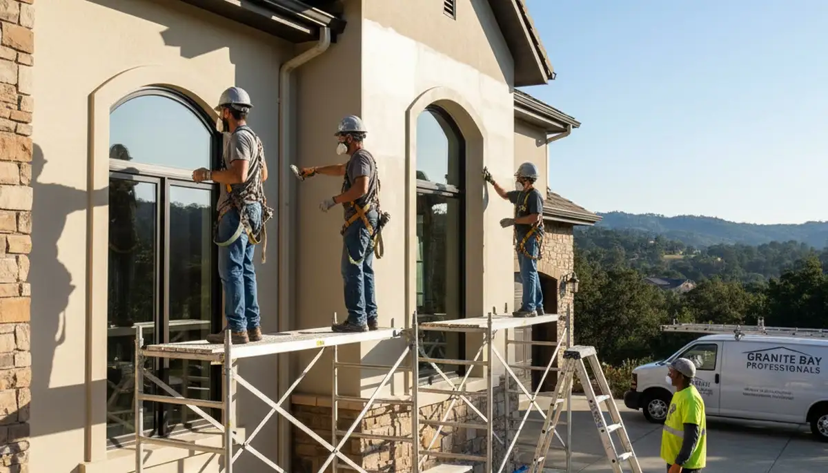 Painting contractors in Sacramento, CA providing professional interior and exterior painting services