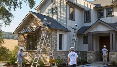 Painting contractors in Sacramento, CA providing professional interior and exterior painting services