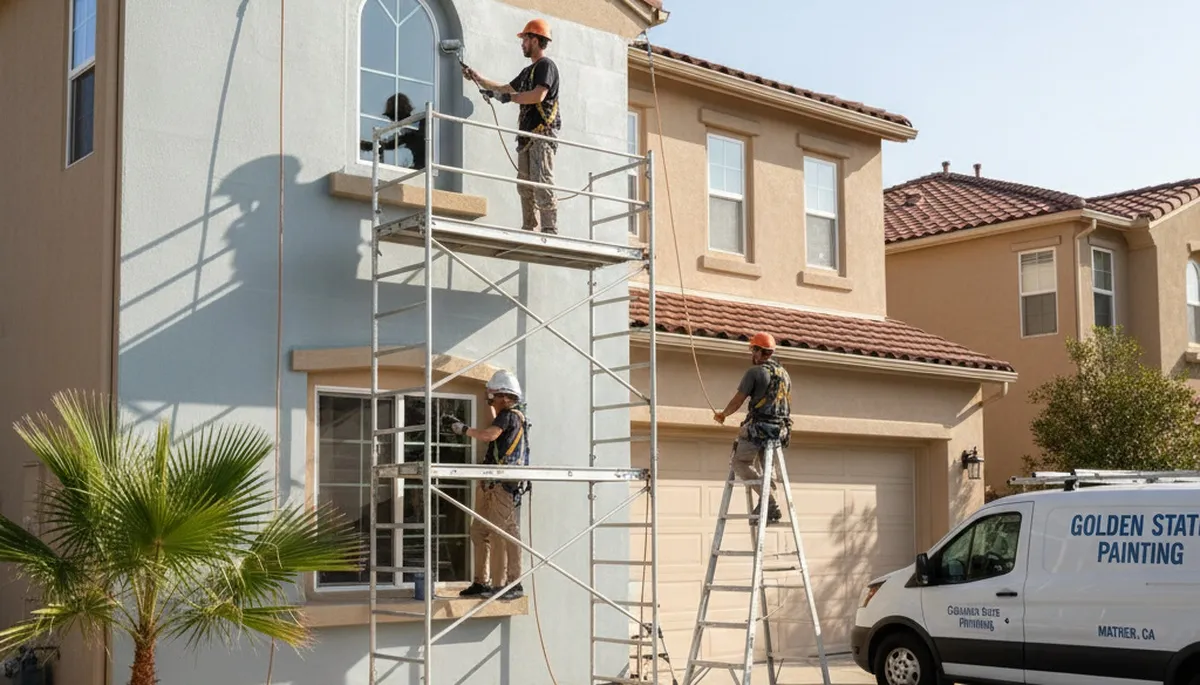 Painting contractors in Sacramento, CA providing professional interior and exterior painting services