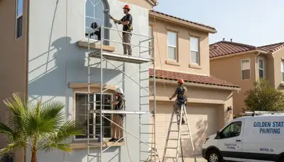 Painting contractors in Sacramento, CA providing professional interior and exterior painting services