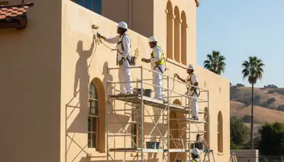 Professional painting contractor in Sacramento, CA providing residential and commercial painting services
