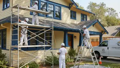 Painting contractors in Sacramento, CA providing professional interior and exterior painting services