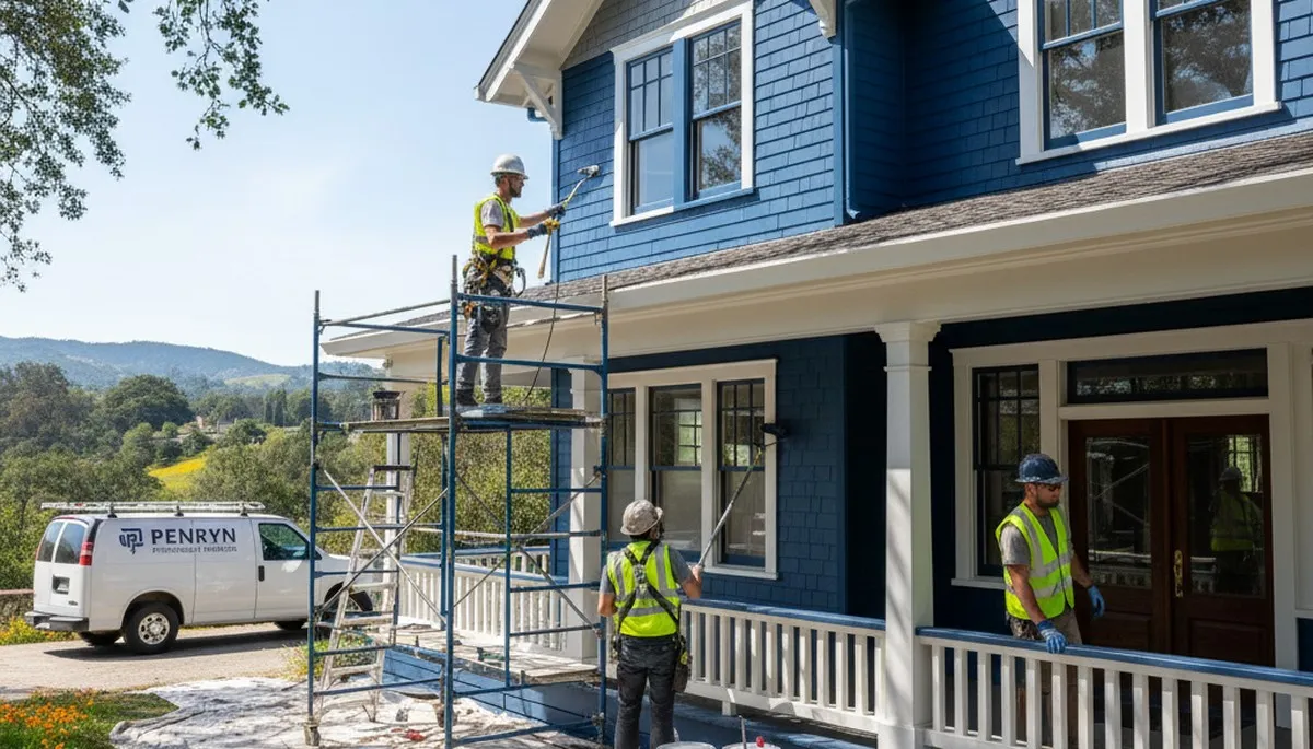 Sacramento, CA painting contractor crew providing professional residential and commercial painting services