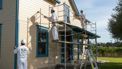 Painting contractors in Sacramento, CA providing professional interior and exterior painting services