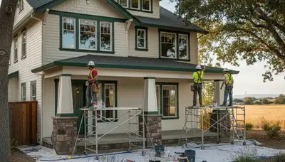 Painting contractors in Sacramento, CA providing professional interior and exterior painting services