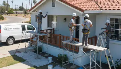 Painting contractors in Sacramento, CA providing professional interior and exterior painting services