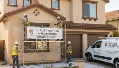 Painting contractors in Sacramento, CA providing professional interior and exterior painting services