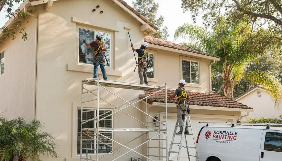 Painting contractors in Sacramento, CA providing professional interior and exterior painting services