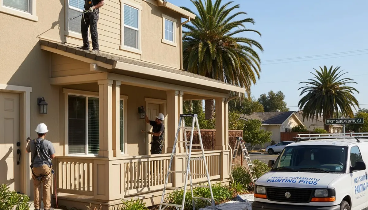 Professional painting contractors serving Sacramento, CA for interior and exterior house painting