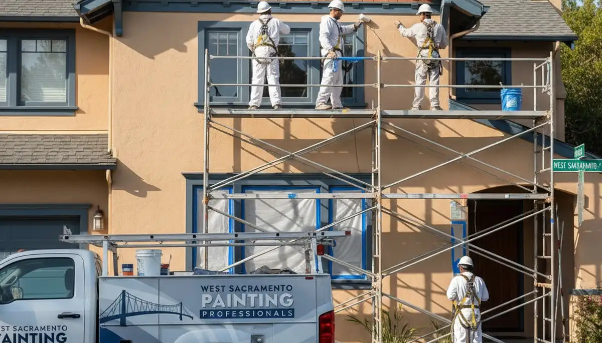Painting contractors in Sacramento, CA providing professional interior and exterior painting services